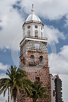 San Miguel Church belfry Lanzarote Teguise photo