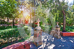 San Miguel de Allende, Benito Huarez park in Zona Centro in historic city center