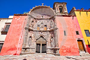 San Miguel de Allende, Nuestra Senora De Salud church in historic city center photo