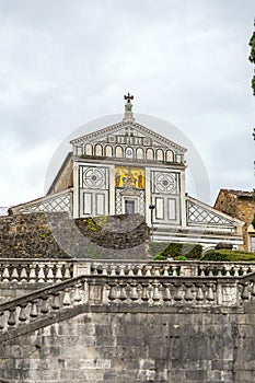 San Miniato al Monte Basilica in Florence, Italy