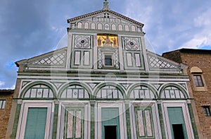San Miniato al Monte is a basilica in Florence, Italy