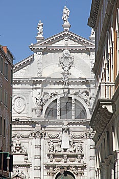 San Moises Church, Venice, Venetia, Italy photo