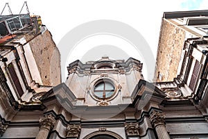 San Nicola a Nilo is a Baroque Roman Catholic church on Via San Biagio dei Librai, Naples, Italy