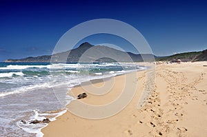 San Nicolao beach at Buggerru, Sardinia, Italy