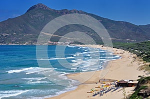 San Nicolao beach at Buggerru, Sardinia, Italy