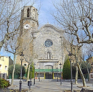 San Nicolas Church in Malgrat de Mar photo