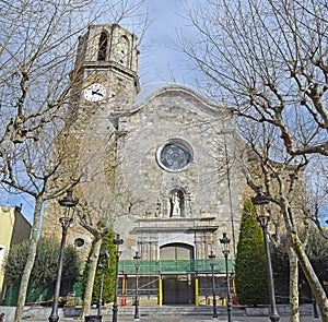 San Nicolas Church in Malgrat de Mar photo