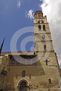 San Pedro church in Fraga, Huesca province, Aragon, Spain photo