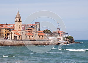 San Pedro church in Gijon