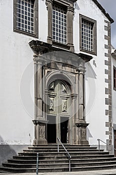 San Pedro church portal, Funchal, Madera