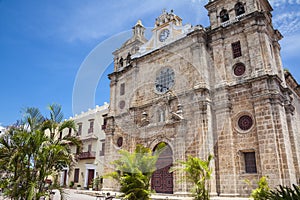 San Pedro Claver Church in Cartagena de Indias