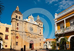 San Pedro Claver church, Cartagena de Indias, Colombia. photo