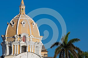 San Pedro Claver Church dome Cartagena