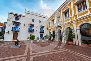 San Pedro Claver Plaza in Cartagena