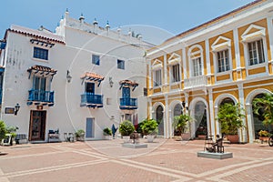 San Pedro Claver square in Cartagena