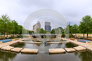 San Pedro Creek Park in San Antonio, Texas