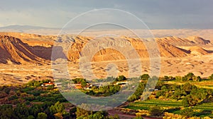 San Pedro de Atacama village in the high altitude desert, Chile, South America.