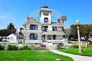 San Pedro (Los Angeles), California: Point Fermin Lighthouse, San Pedro district, Port of Los Angeles