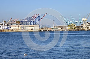 San Pedro terminals Southern California.