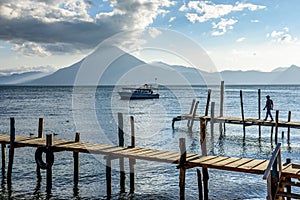 San Pedro volcano, Lake Atitlan, Guatemala