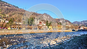 San Pellegrino Terme in the province of Bergamo