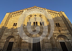 Catholic Basilica in Pavia, Italy