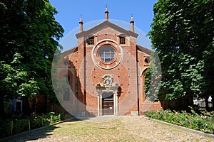 The San Pietro in Gessate church in Milan, Italy