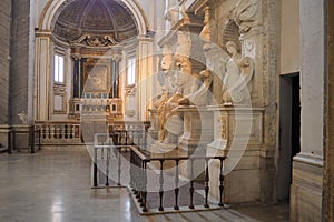 San Pietro in Vincoli in Rome, Italy