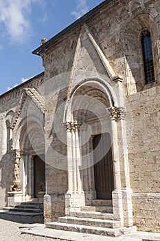 San Quirico d'Orcia (Tuscany), church