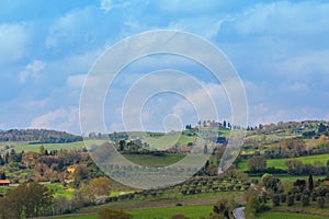 San Quirico de Orcia landscape