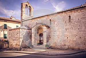 San Quirico Dorcia tuscan town