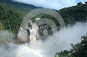 San Rafael Falls. The Largest Waterfall in Ecuador