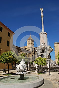 San Rafaels Monument, Cordoba, Spain.