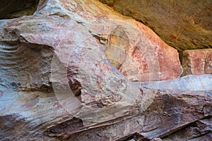 San rock art in Cederberg Mountains South Africa