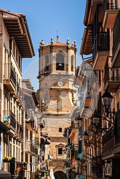 San Salvador church, Getaria (Basque Country)Spain photo