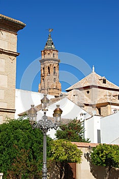 San Sebastian church bell tower, Antequera, Spain. photo