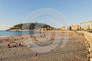 San Sebastian, Donostia, Gipuzkoa, Basque country, Spain-November 08.2015: