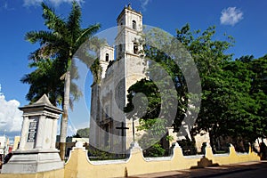 San Servacio Church, Vallavolid, Mexico