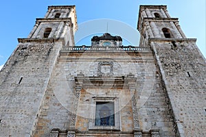 San Servacio o Gervasio cathedral in Valladolid, Mexico photo