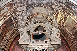 The San Silvestro al Quirinale church in Rome photo