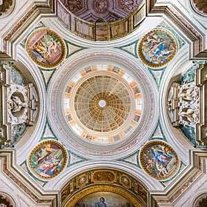 Bandini Chapel in the Church of San Silvestro al Quirinale in Rome, Italy. photo