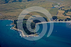 San Simeon aerial photo