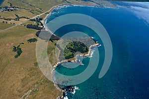 San Simeon aerial photo