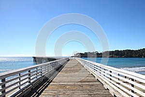 San Simeon pier