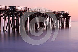 San Simeon Pier, near Hearst Castle, California, USA