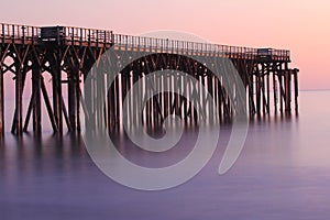 San Simeon Pier, near Hearst Castle, California, USA photo