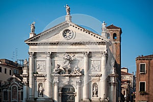 San Stai Cathedral in Venice, Italy photo