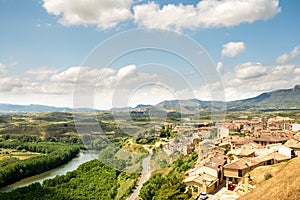 San vicente de la sonsierra village, spain