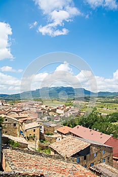 San vicente de la sonsierra village, spain