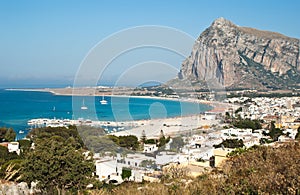 San Vito Lo Capo town in Sicily photo